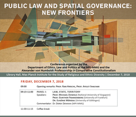 "Public Law and Spatial Governance: New Frontiers"
