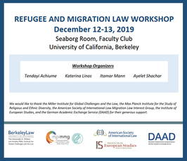 "Refugee and Migration Law Workshop" 