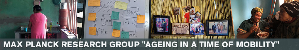 Image montage on the topic of ageing in a time of mobility