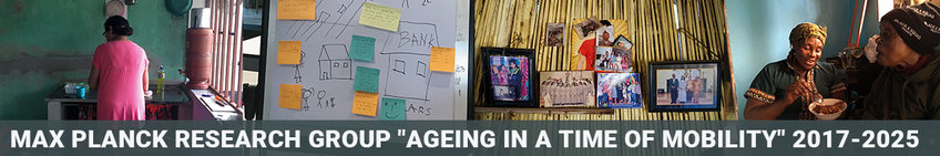 Image montage on the topic of ageing in a time of mobility