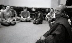 Khenpo Sodargye gives a talk on meditation and the state of the mind at Georgetown University, April 2013.