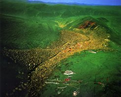 A bird’s view of Larung Gar Academy, Khenpo Sodargye’s home campus.