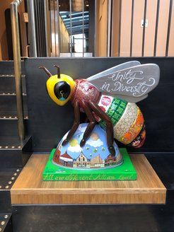The Cheetham Hill Bee at Manchester Jewish Museum as part of Cheetham Cultural Festival.