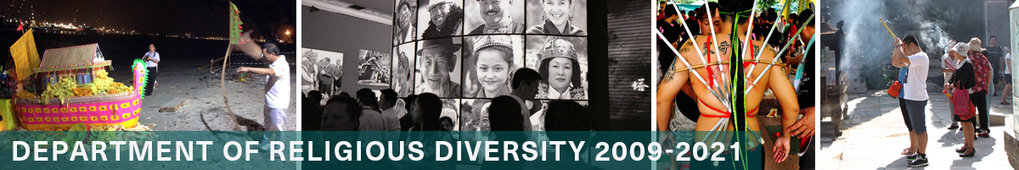 Image montage on the topic of religious diversity