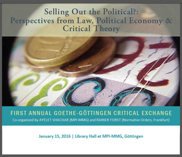 "Selling Out the Political?: Perspectives from Law, Political Economy & Critical Theory" 