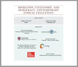 "Migration, Citizenship, and Democracy: Contemporary Ethical Challenges" 