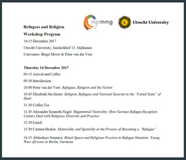 "Refugees and Religion"