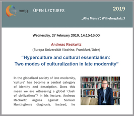 "Hyperculture and cultural essentialism: Two modes of culturalization in late modernity"