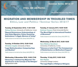 "Legal Multiculturalism: Comparing Gays and Muslims" "Legal Multiculturalism: Comparing Gays and Muslims"