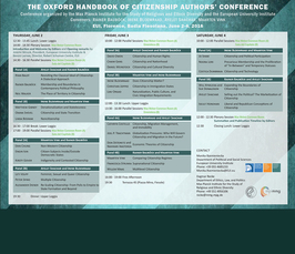 "The Oxford Handbook of Citizenship Authors’ Conference"