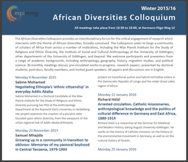 "Arrested circulation. Catholic missionaries, anthropological knowledge and the politics of cultural difference in Germany and East Africa, 1880-1914"