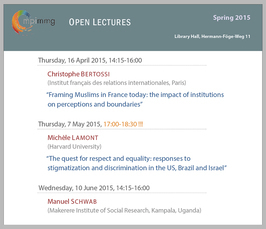 "Framing Muslims in France today: the impact of institutions on perceptions and boundaries" "Framing Muslims in France today: the impact of institutions on perceptions and boundaries"