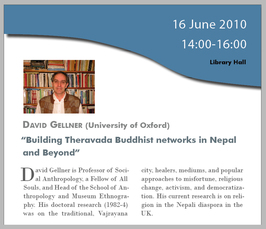 "Building Theravada Buddhist networks in Nepal and Beyond"