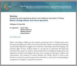 "Imagining and regulating ethnic and religious diversity in Turkey. Macro-configurations and micro-dynamics"