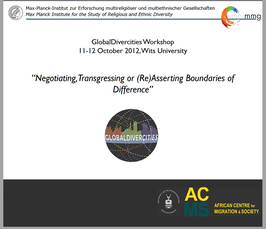 "Negotiating, Transgressing or (Re)Asserting Boundaries of Difference" 