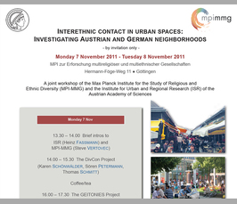 "Interethnic contact in urban spaces: investigating Austrian and German neighborhoods" 