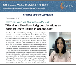 "Ritual and Pluralism: Religious Variations on Socialist Death Rituals in Urban China” "Ritual and Pluralism: Religious Variations on Socialist Death Rituals in Urban China”