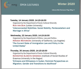 "Open Lectures Winter 2020"