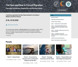 "The <i>Here and Now</i> in Forced Migration: Everyday Intimacies, Imaginaries and Bureaucracies"		 				"