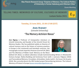 “The Memory-Activism Nexus”