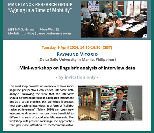 Linguistic analysis of interview data